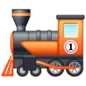 Emoji Gőzmozdony 🚂 image - Samsung style