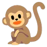 モンキー Emoji 🐒 image - Google Noto Color Animated style