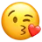 Face Blowing A Kiss