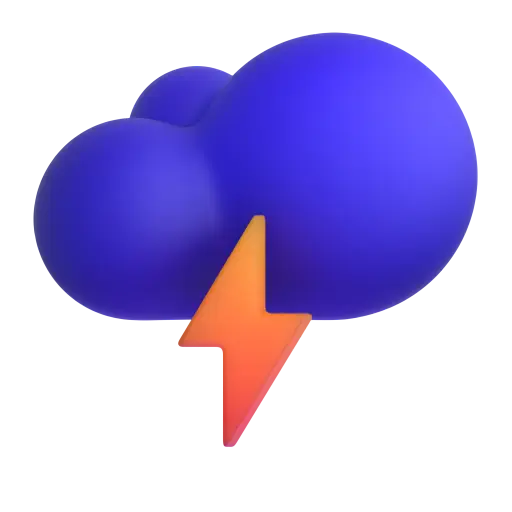 Cloud With Lightning