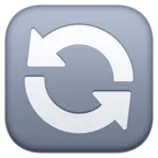 Az óramutató járásával ellentétesen lefelé és felfelé nyitott kör nyilak