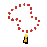 Emoji Ima gyöngyök 📿 image - OpenMoji style