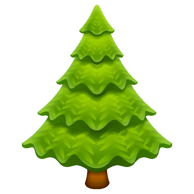 Albero sempreverde