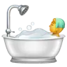 Emoji Fürdőkád 🛀 image - WhatsApp style