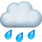 Felhő esővel