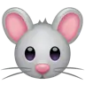 माउस का चेहरा Emoji 🐭 image - WhatsApp style