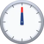 Óraszámlap tizenkét óra