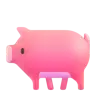 Emoji malac 🐖 image - Microsoft 3D Fluent style
