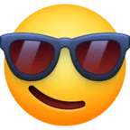 Mosolygó arc napszemüveg