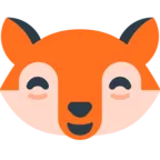 Grinning Cat With Smiling Eyes