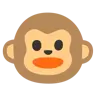 Cara de macaco Emoji 🐵 image - Google Noto Color style