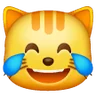 Emoji Macska arcát könny öröm 😹 image - Samsung style