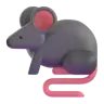 Rata Emoji 🐀 image - Microsoft 3D Fluent style