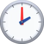 Óra számlap két órával